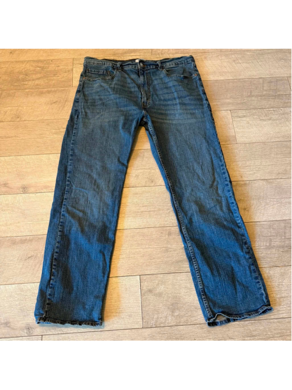 Men's Denizen from Levi's Straight Jeans, Size 40, Blue